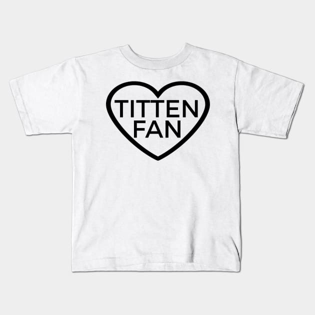 titten fan Kids T-Shirt by FromBerlinGift